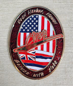 Pearl Harbor Pineapple Fleet Challenge Coin