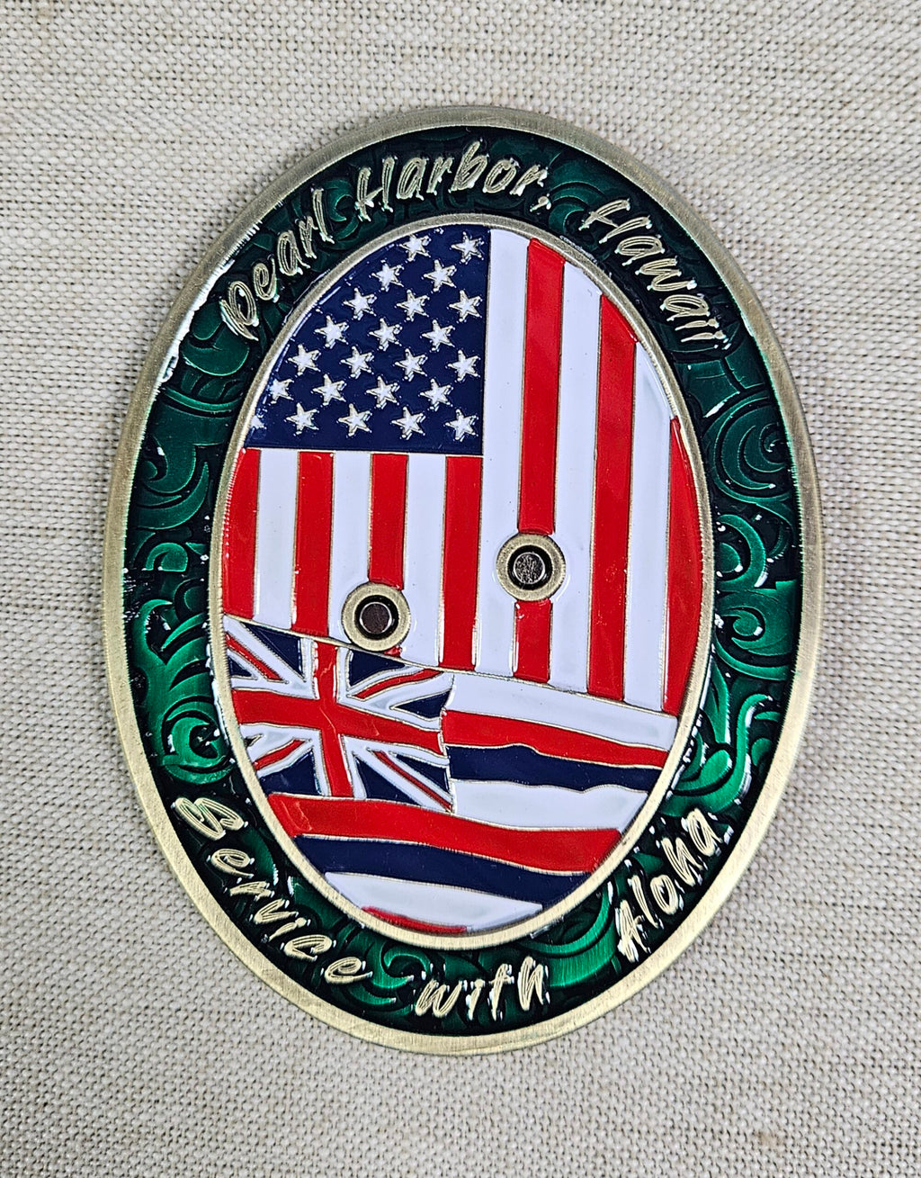 Pearl Harbor Pineapple Fleet Challenge Coin