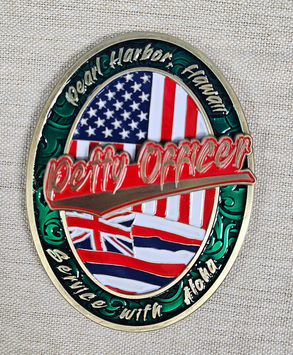 Pearl Harbor Pineapple Fleet Challenge Coin