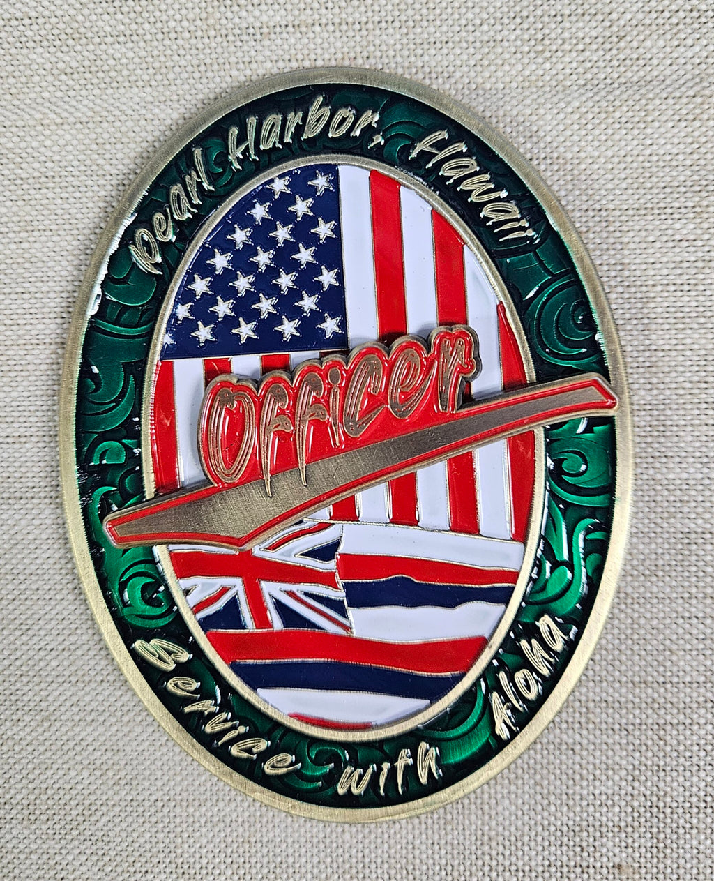 Pearl Harbor Pineapple Fleet Challenge Coin