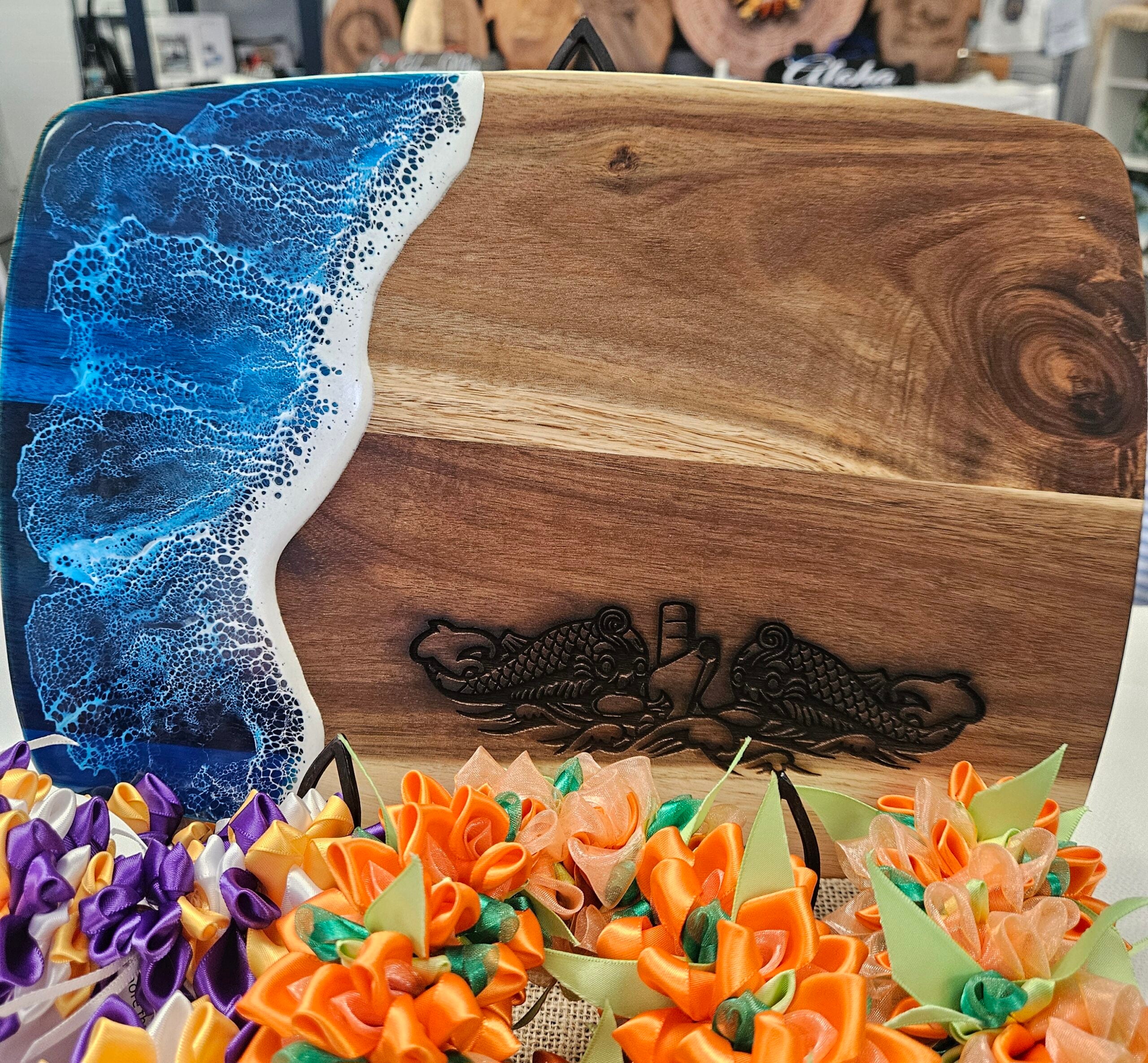 Engraved Resin Cutting Board