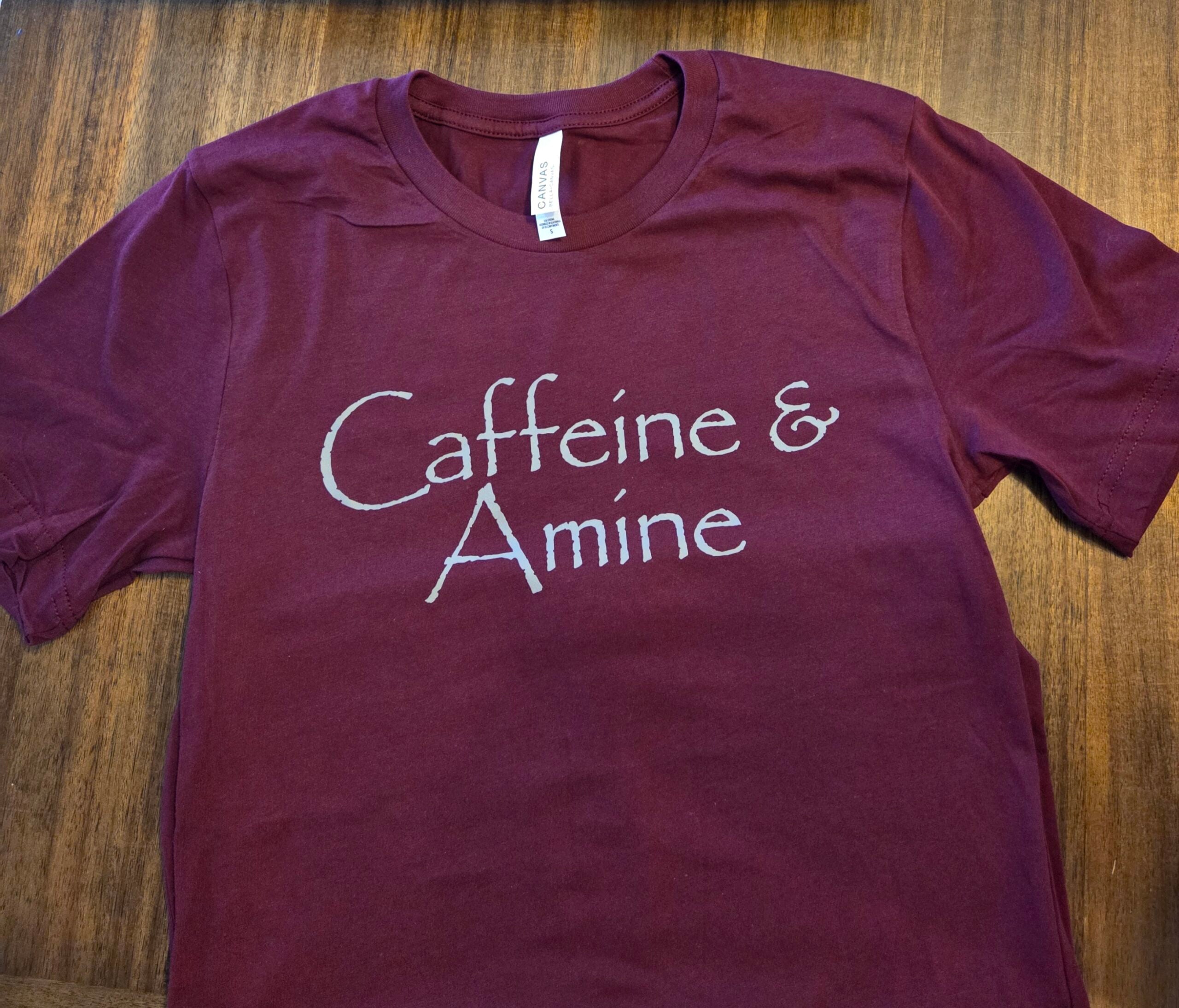 Caffeine & Amine - Adult T-Shirt