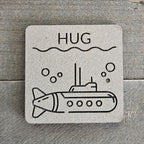 Wooden Pocket Hug Token