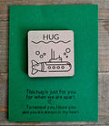 Wooden Pocket Hug Token