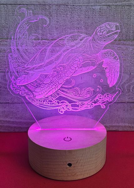 Tin Box in the Woods Night Light