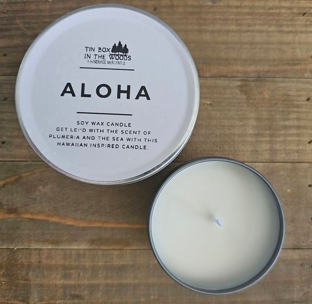 Tin Box in the Woods 8oz Candle