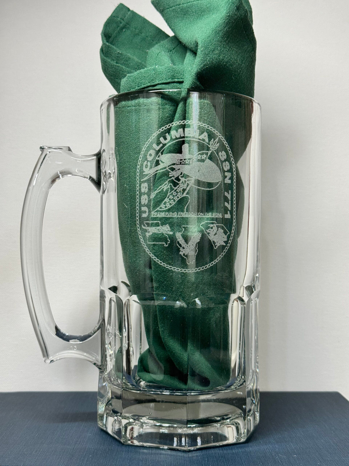 34oz Beer Mug - USS Columbia (SSN-771)