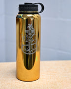 40oz Gold Chief Pride Water Bottle