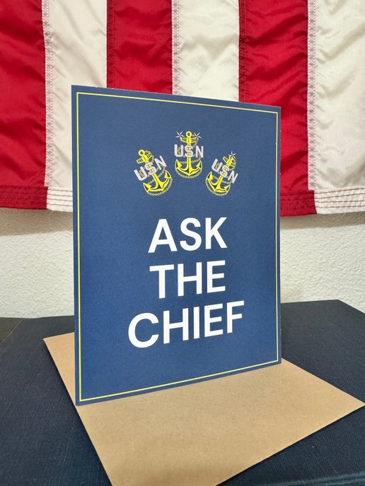 Ask the Chief note card