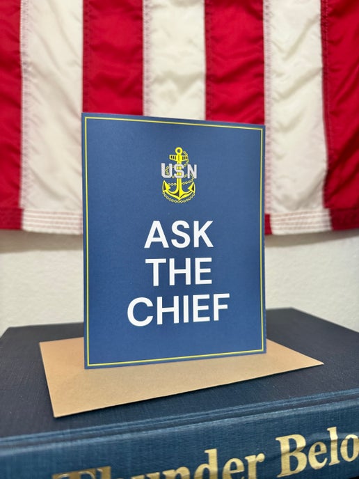 Ask the Chief note card