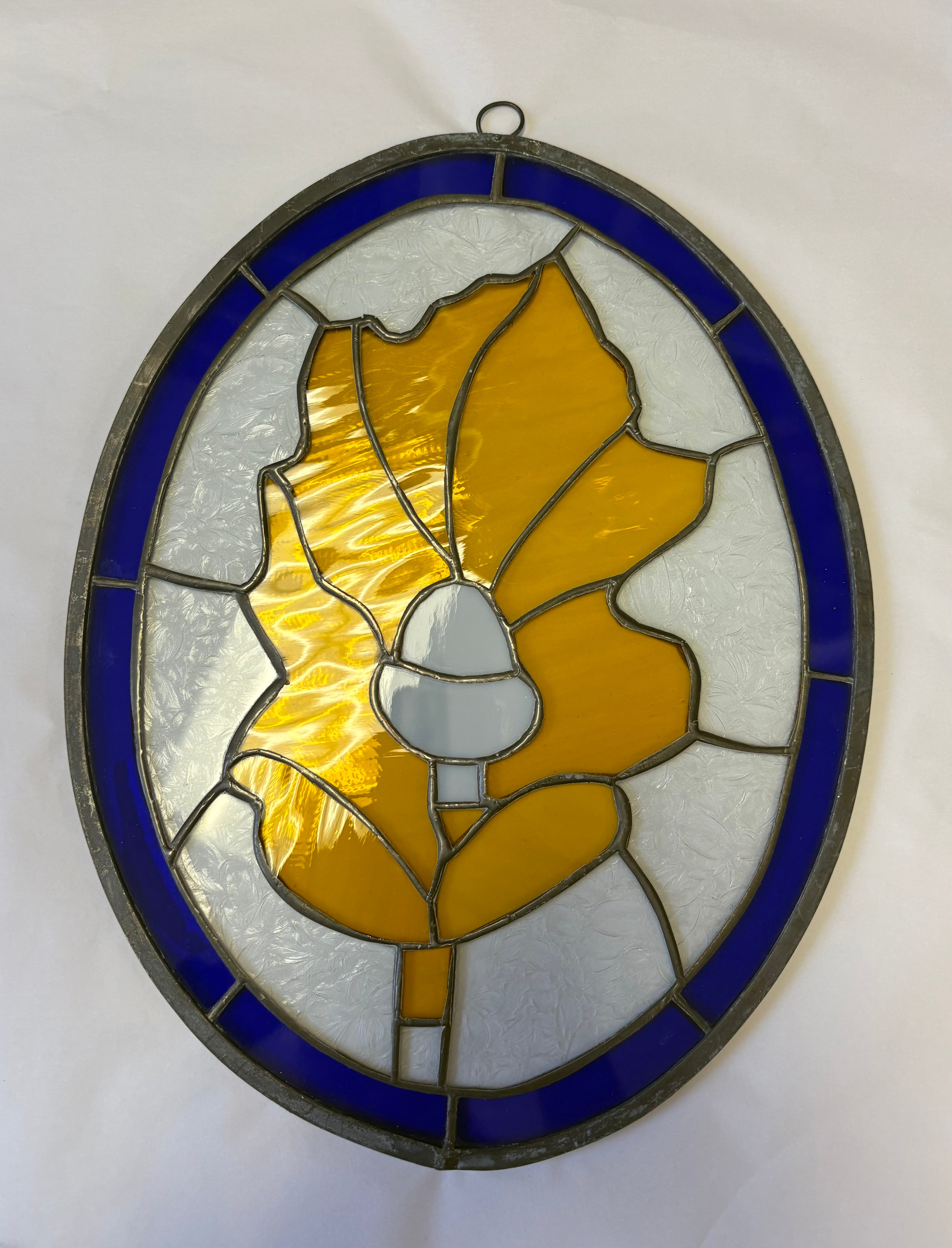 Military Insignia Stained Glass Window Hanging
