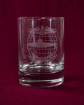 Command Crest Engraved 10oz Lowball Glass