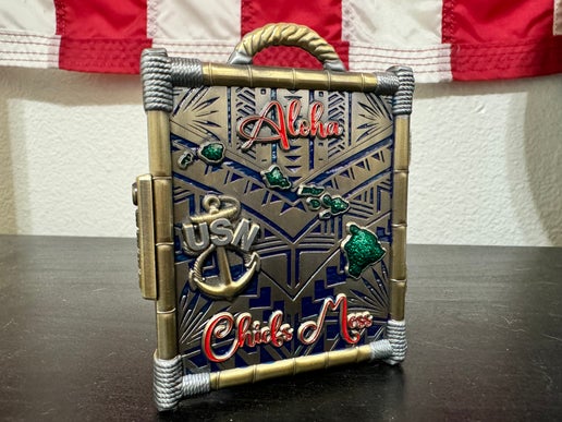 Challenge Coin - CPO Vessel - back