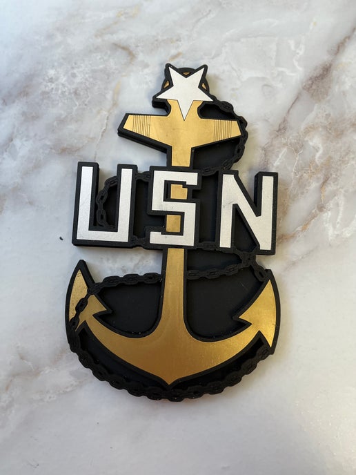 Chief Anchor Plaque - SCPO Anchor