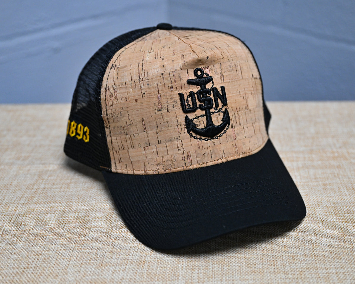 1893 Navy Chief Pride Cork Ballcap