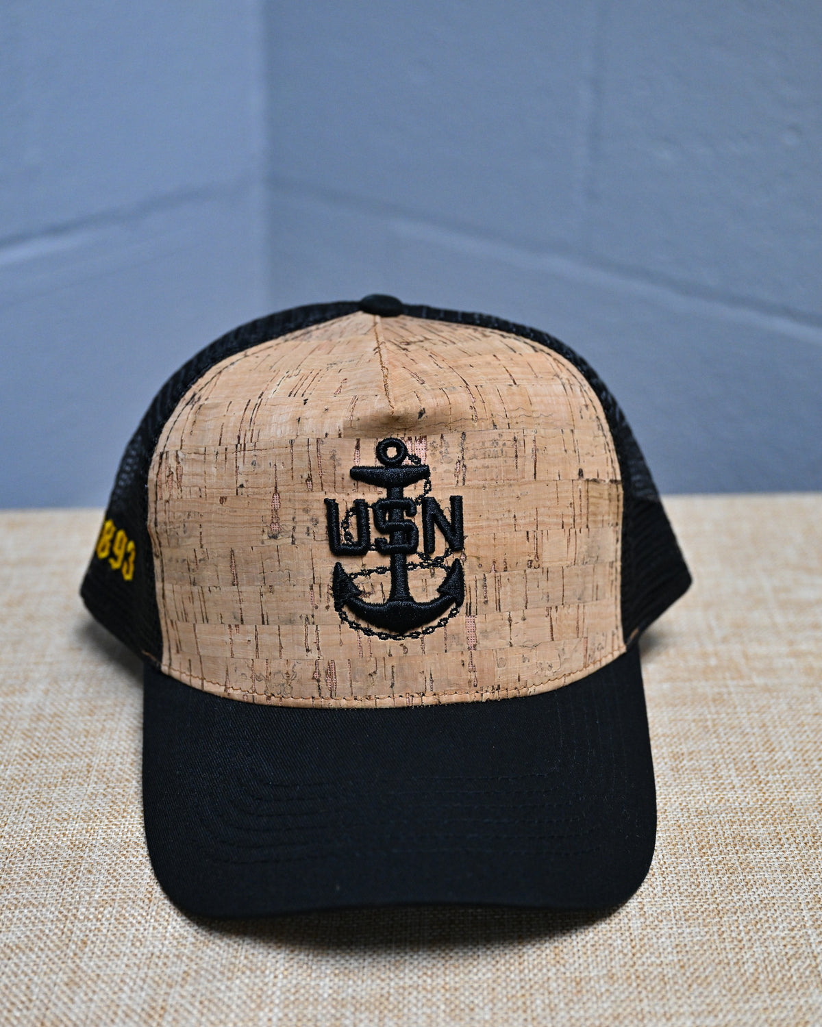 1893 Navy Chief Pride Cork Ballcap