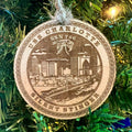 Command Crest Wood Ornament - USS Charlotte