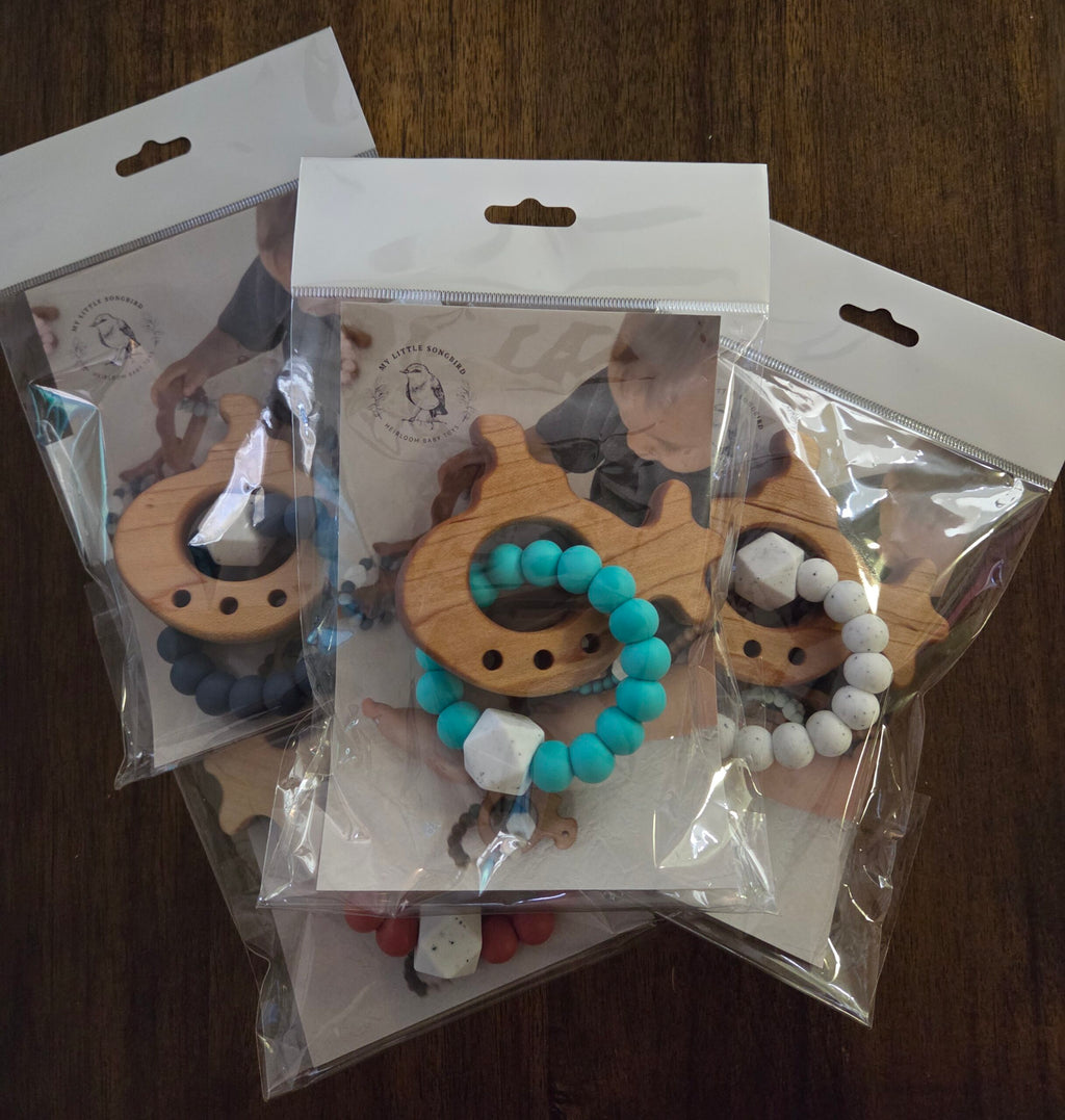 Maple Wood Submarine Teether