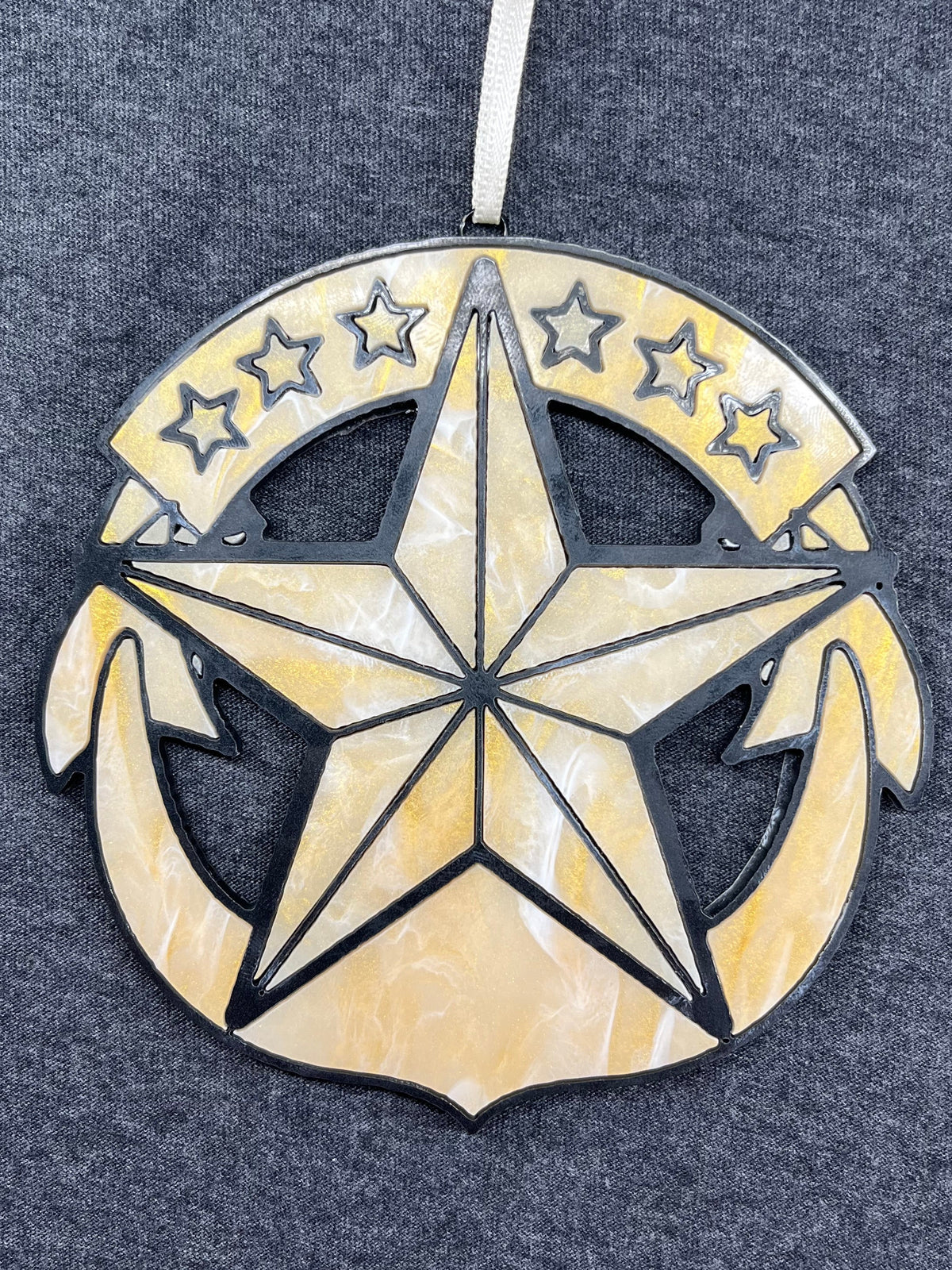 Command At Sea Acrylic Ornament Suncatcher