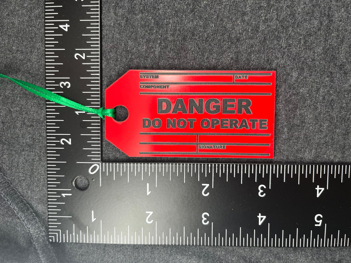 Danger Tag Medium Ornament