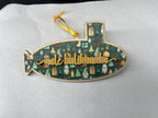Gnome Mele Kalikimaka Layered Submarine Ornament