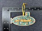 Gnome Mele Kalikimaka Layered Submarine Ornament