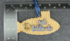 Rope & Anchor - Layered Mele Kalikimaka Ornament