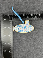 Penguin & Gnome Pattern Small Layered Submarine Ornament