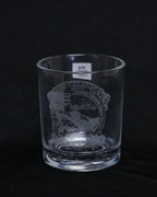Command Crest Engraved 8oz Lowball Glass