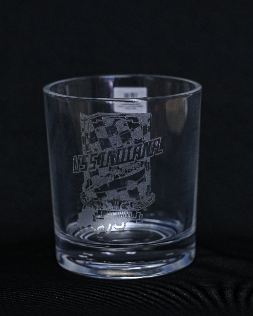 Command Crest Engraved 8oz Lowball Glass