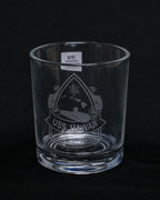 Command Crest Engraved 8oz Lowball Glass