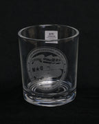 Command Crest Engraved 8oz Lowball Glass