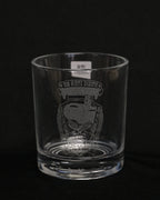 Command Crest Engraved 8oz Lowball Glass