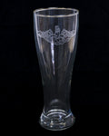 Dolphins Engraved Pilsner Glass