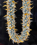 Dolphins Off the Bow Blue and Yellow Petal Lei