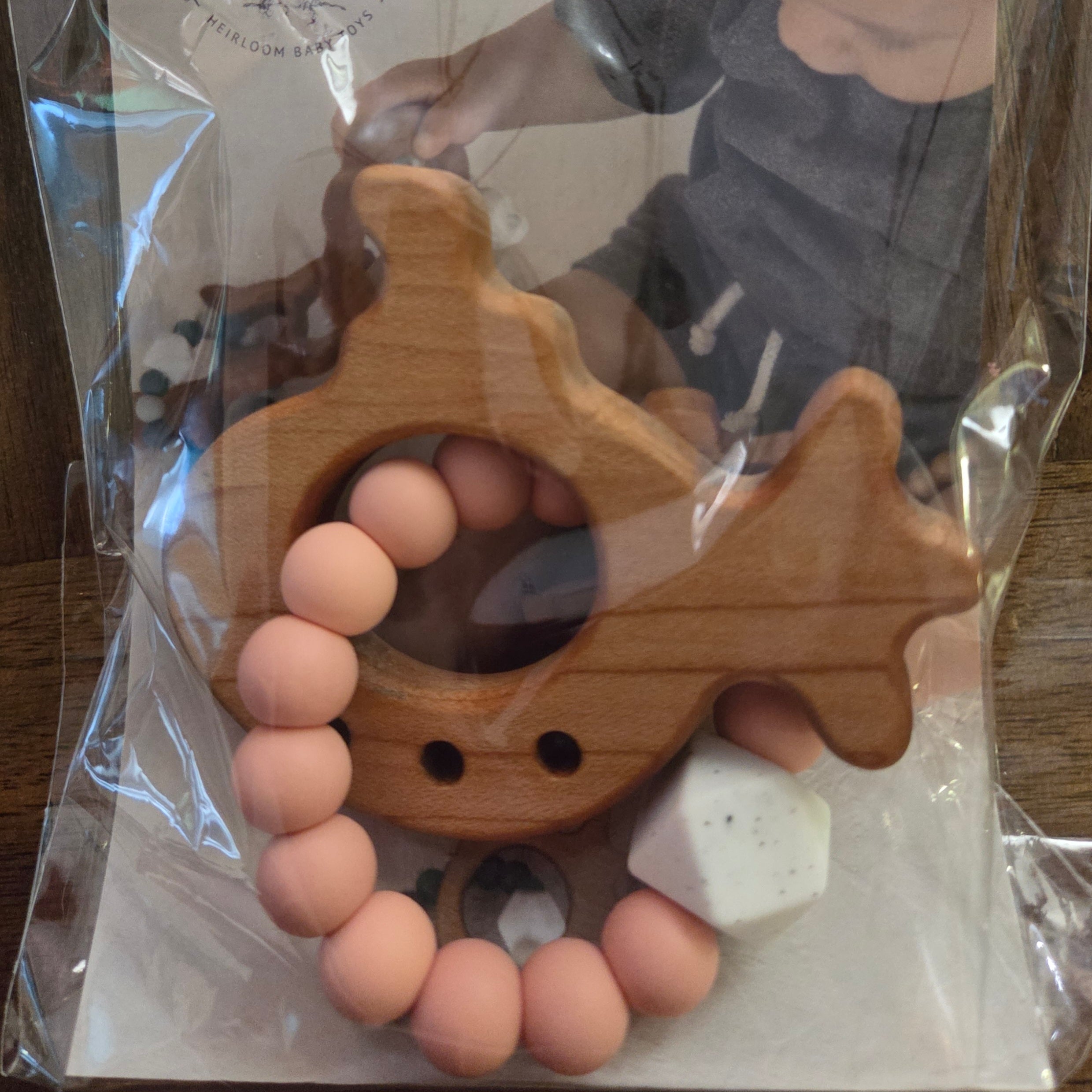 Maple Wood Submarine Teether