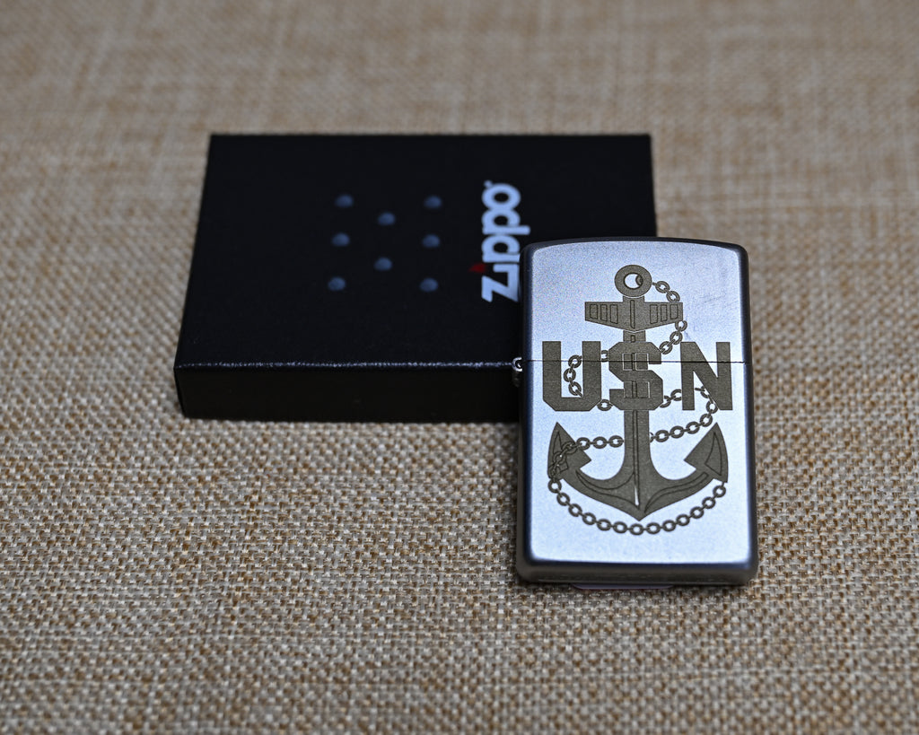 Engraved Zippo Refillable Lighter