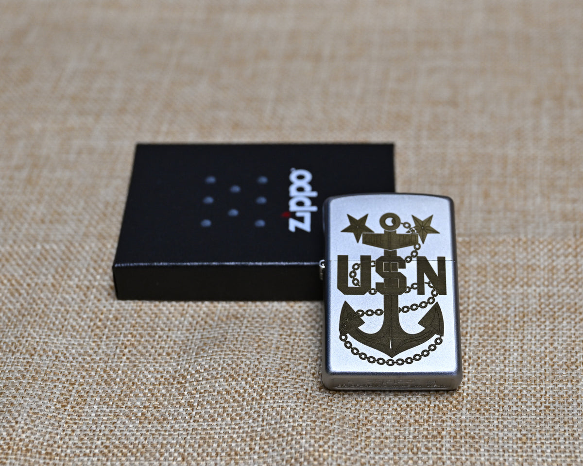 Engraved Zippo Refillable Lighter