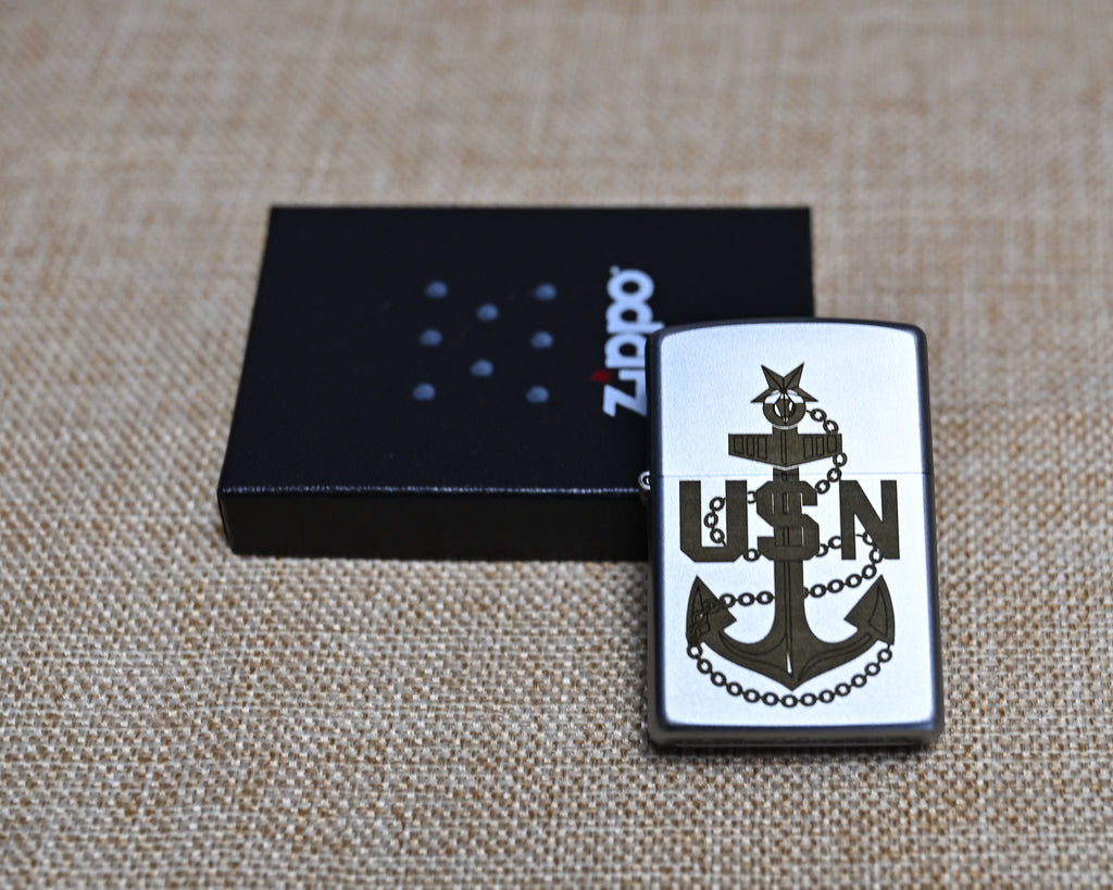 Engraved Zippo Refillable Lighter