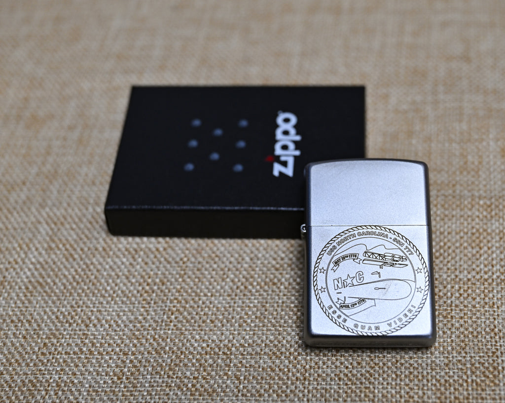 Engraved Zippo Refillable Lighter