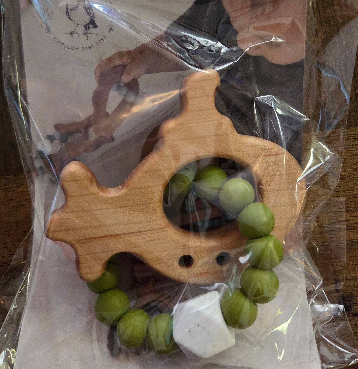 Maple Wood Submarine Teether