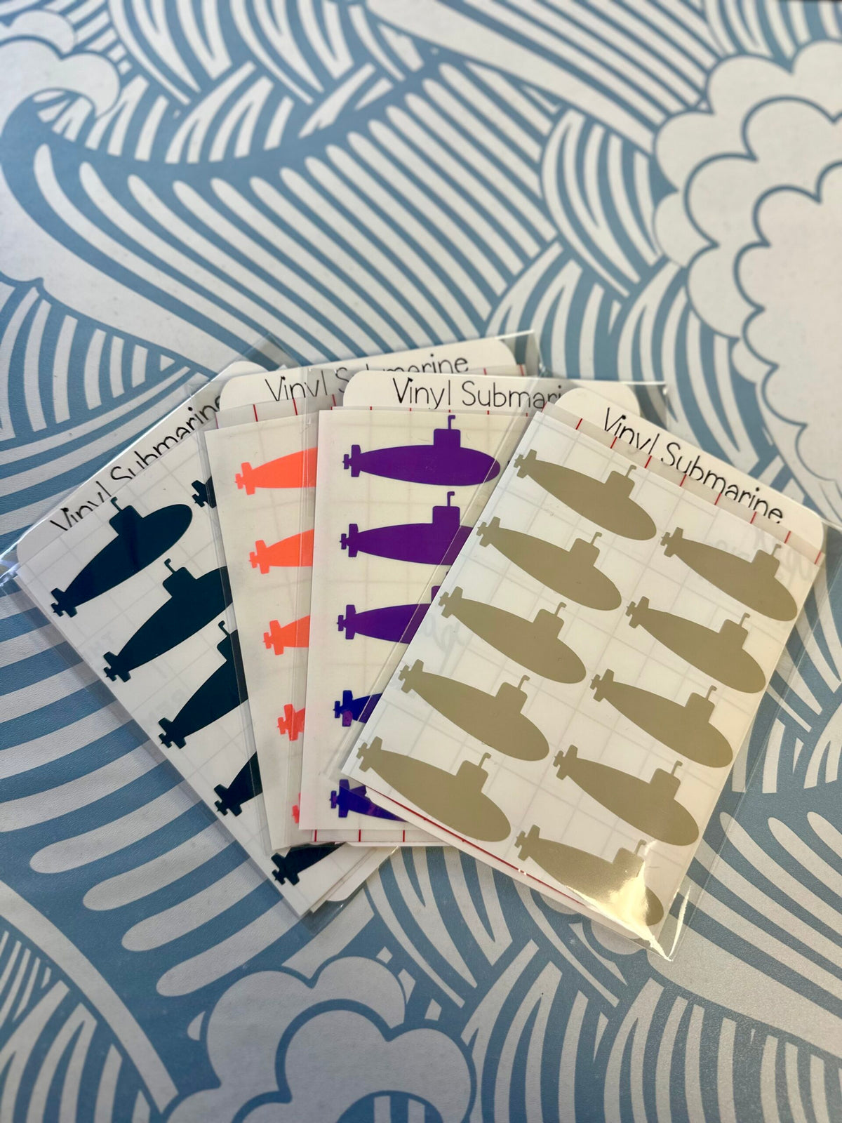The Sisterly Shop - Vinyl Submarine Decal Sheet