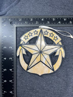Command At Sea Acrylic Ornament Suncatcher