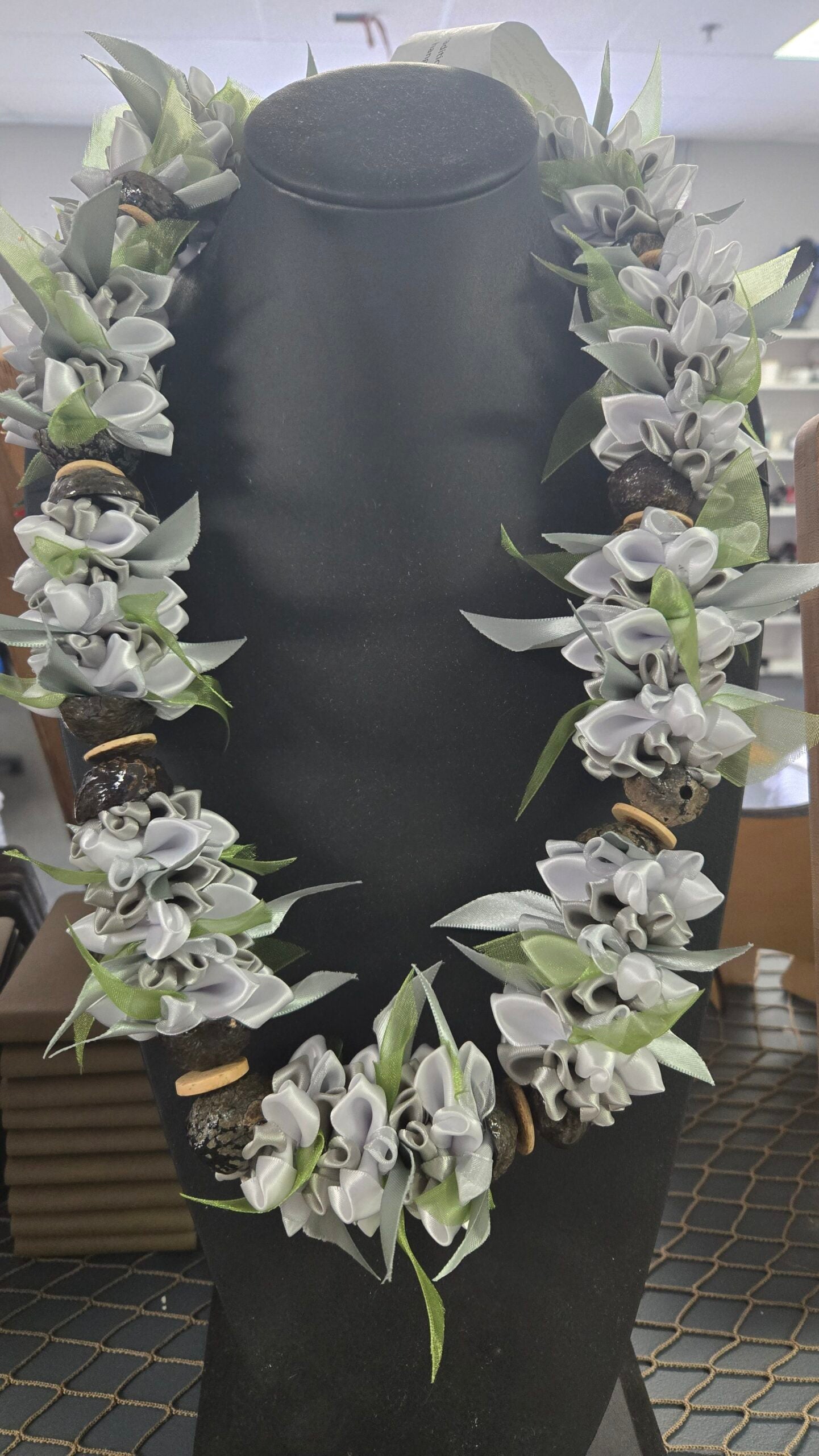 Large Handmade Ribbon Lei