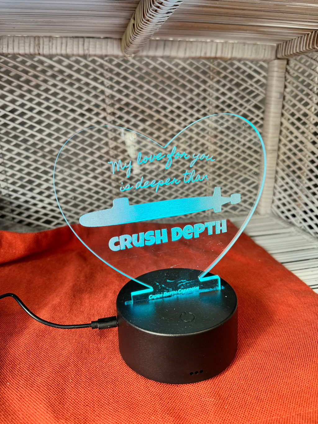 LED Card - Crush Depth