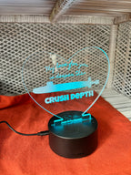 LED Card - Crush Depth