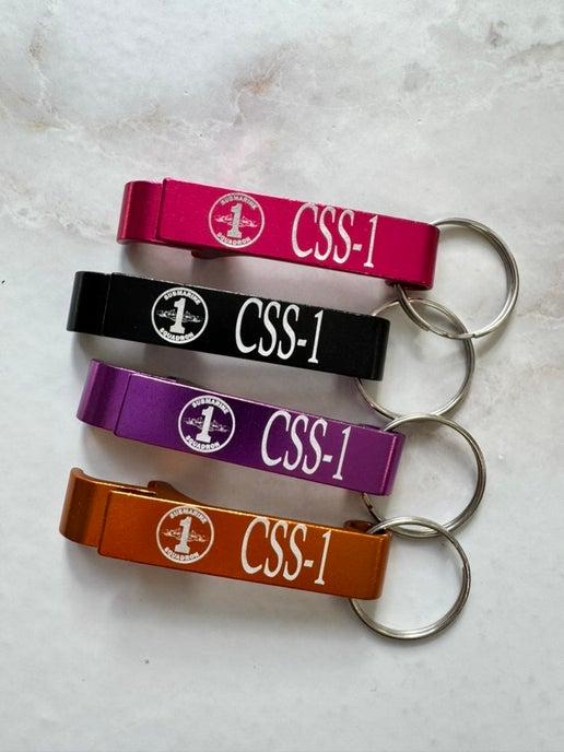 Metal Command Key Chain with bottle opener - CSS-1