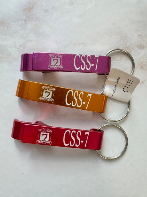 Metal Command Key Chain with bottle opener - CSS-7