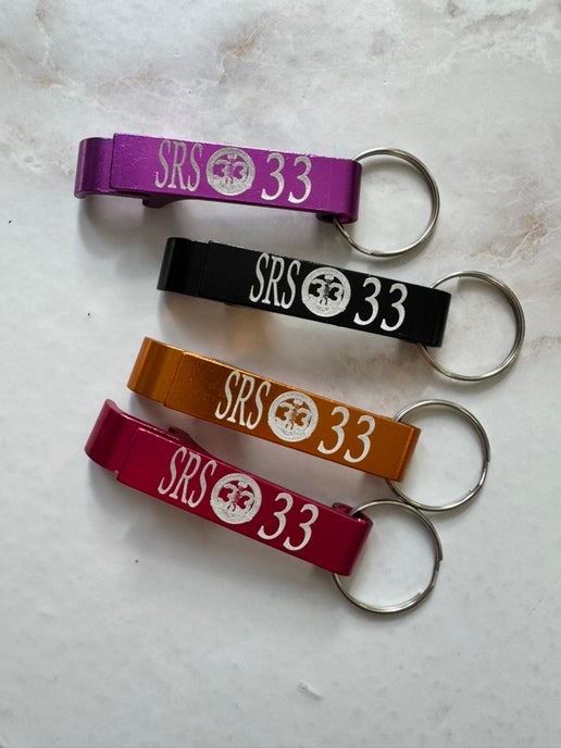 Metal Command Key Chain with bottle opener - SRS-33