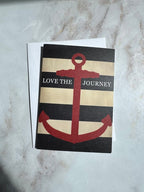Modern Rosie Greeting Cards - Love the Journey